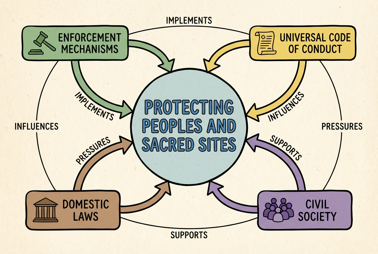 Concept map of proposed solutions