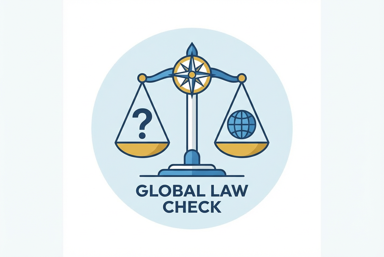 Legal knowledge check icon